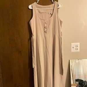 Light beige dress